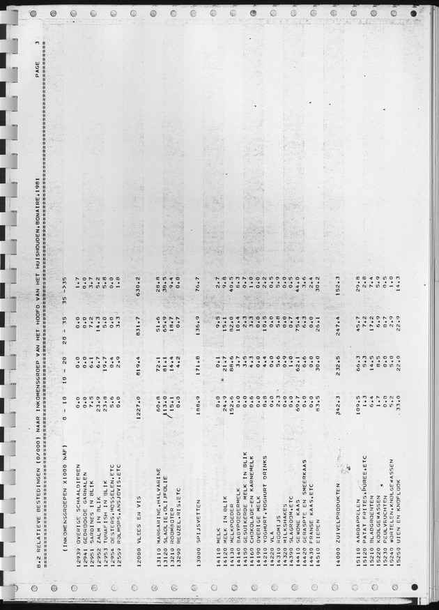 BudgetOnderzoek 1981, Consumptiepatronen 1981 - Page 289
