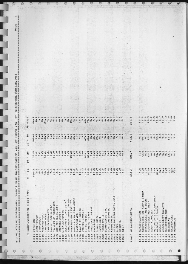 BudgetOnderzoek 1981, Consumptiepatronen 1981 - Page 315