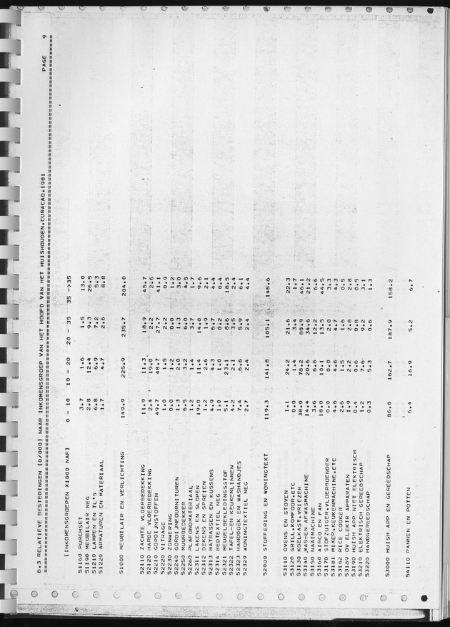 BudgetOnderzoek 1981, Consumptiepatronen 1981 - Page 331