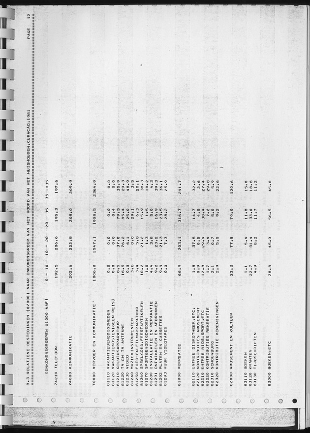 BudgetOnderzoek 1981, Consumptiepatronen 1981 - Page 337