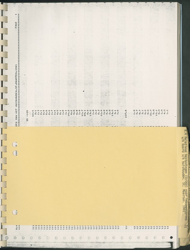 BudgetOnderzoek 1981, Consumptiepatronen 1981 - Page 343