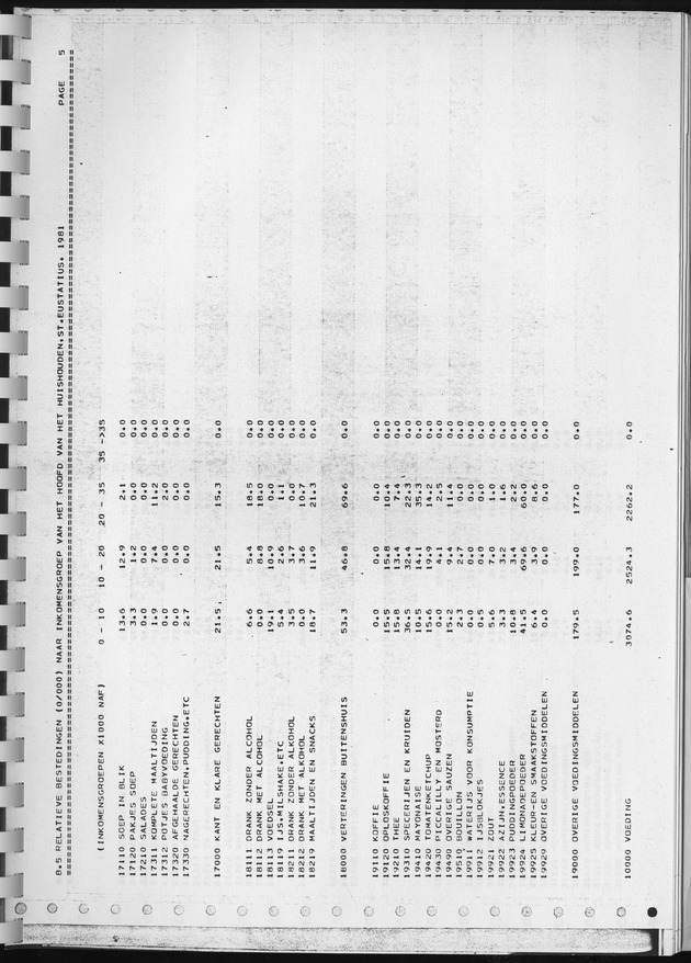 BudgetOnderzoek 1981, Consumptiepatronen 1981 - Page 383
