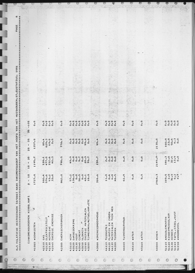 BudgetOnderzoek 1981, Consumptiepatronen 1981 - Page 389