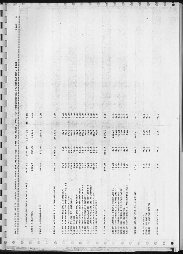 BudgetOnderzoek 1981, Consumptiepatronen 1981 - Page 397