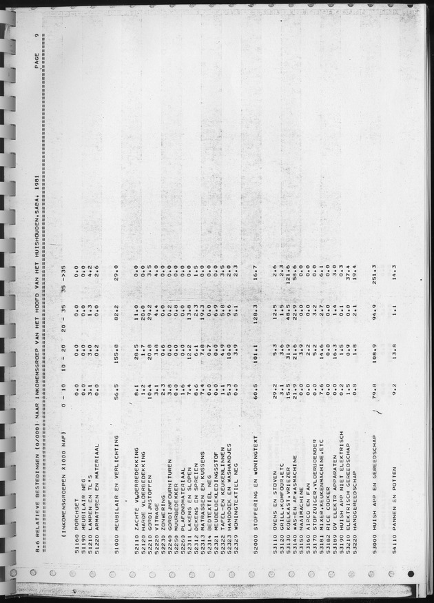 BudgetOnderzoek 1981, Consumptiepatronen 1981 - Page 421