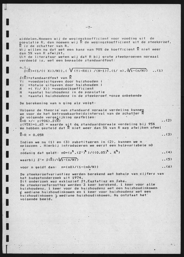 BudgetOnderzoek 1981, 2de Konsept - Page 7