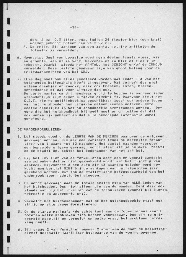 BudgetOnderzoek 1981, 2de Konsept - Page 74