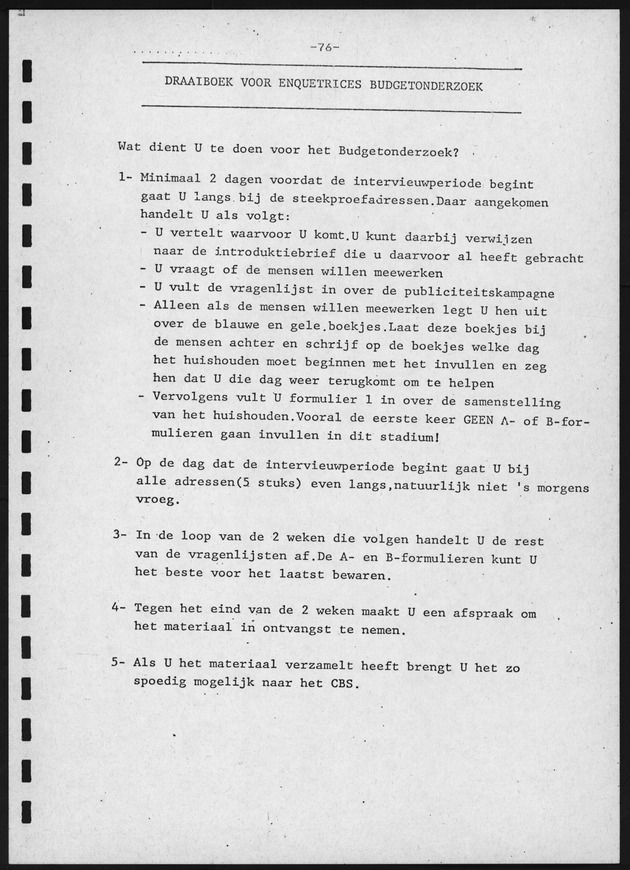 BudgetOnderzoek 1981, 2de Konsept - Page 76