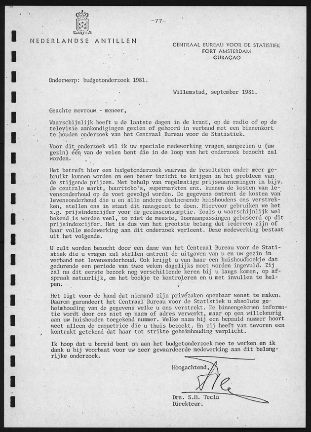 BudgetOnderzoek 1981, 2de Konsept - Page 77