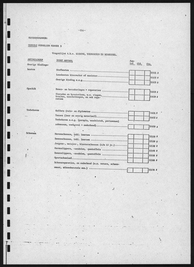BudgetOnderzoek 1981, 2de Konsept - Page 86