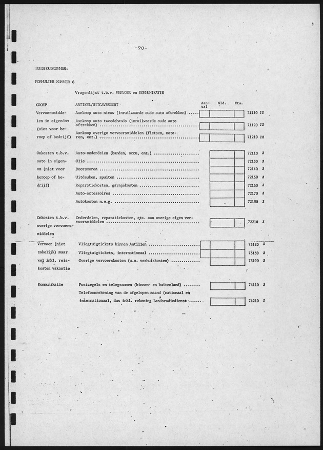 BudgetOnderzoek 1981, 2de Konsept - Page 90