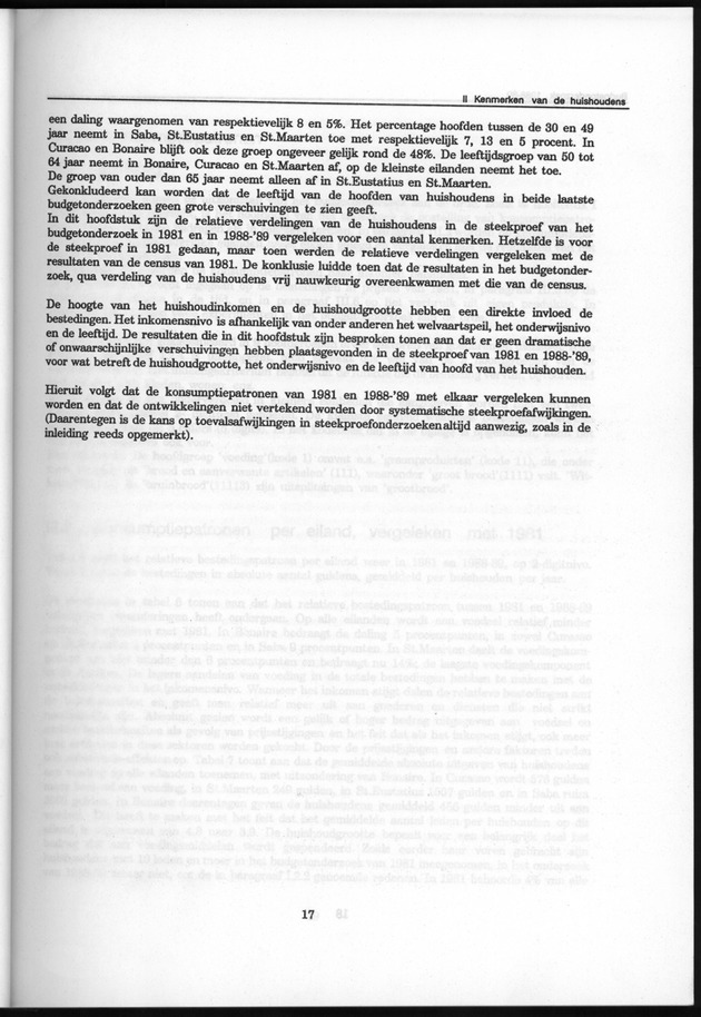 Budgetonderzoek Nederlandse Antillen 1988-89 - Page 17