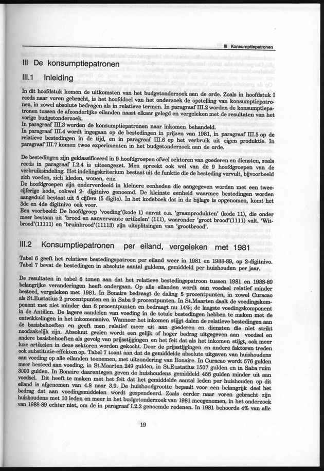 Budgetonderzoek Nederlandse Antillen 1988-89 - Page 19