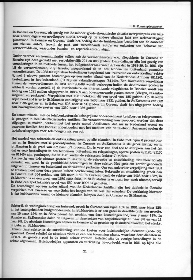 Budgetonderzoek Nederlandse Antillen 1988-89 - Page 21