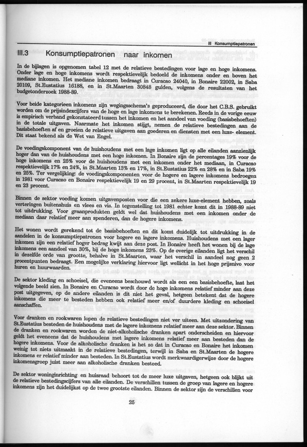Budgetonderzoek Nederlandse Antillen 1988-89 - Page 25