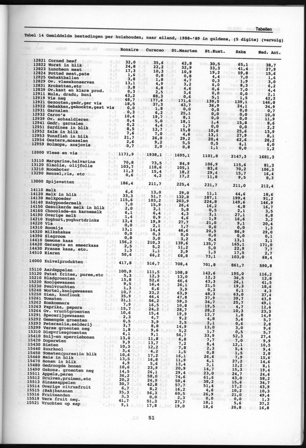 Budgetonderzoek Nederlandse Antillen 1988-89 - Page 51
