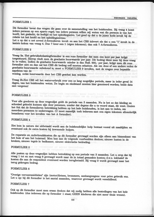 Budgetonderzoek Nederlandse Antillen 1988-89 - Page 99