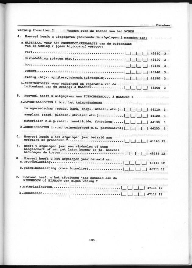 Budgetonderzoek Nederlandse Antillen 1988-89 - Page 105