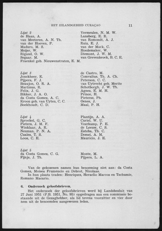 Verslag van de toestand van het eilandgebied Curacao 1951/1952 - Page 11