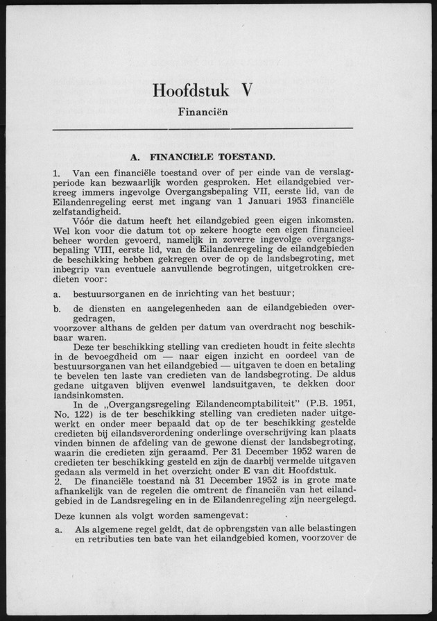 Verslag van de toestand van het eilandgebied Curacao 1951/1952 - Page 43