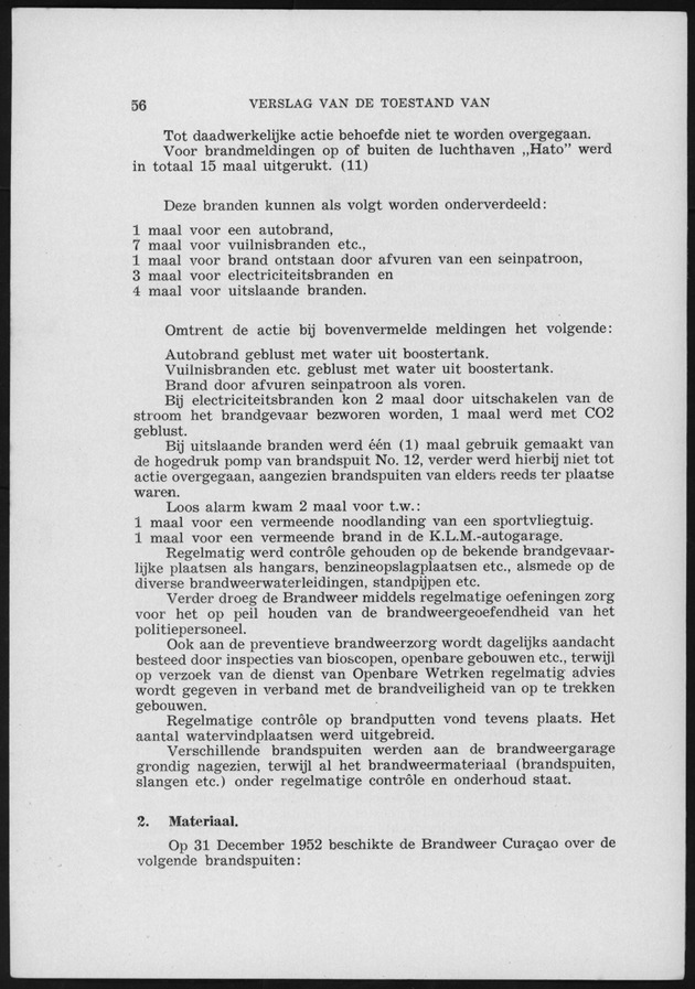 Verslag van de toestand van het eilandgebied Curacao 1951/1952 - Page 56