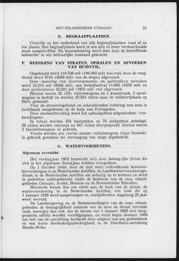Verslag van de toestand van het eilandgebied Curacao 1951/1952 - Page 71