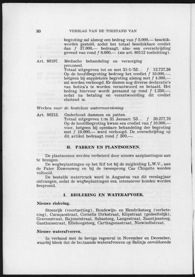 Verslag van de toestand van het eilandgebied Curacao 1951/1952 - Page 80