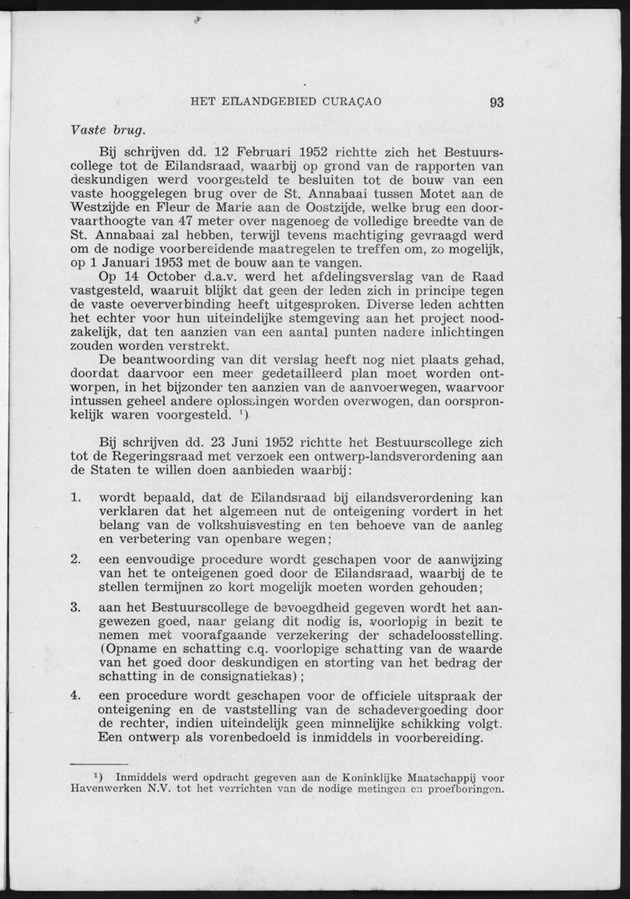 Verslag van de toestand van het eilandgebied Curacao 1951/1952 - Page 93