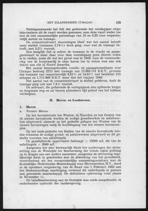 Verslag van de toestand van het eilandgebied Curacao 1951/1952 - Page 105