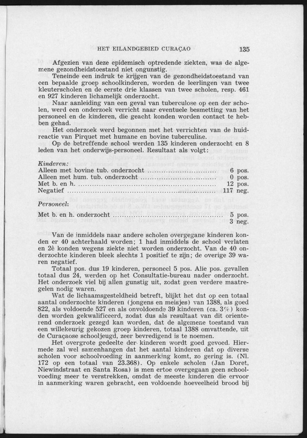 Verslag van de toestand van het eilandgebied Curacao 1951/1952 - Page 135