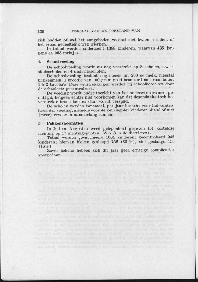 Verslag van de toestand van het eilandgebied Curacao 1951/1952 - Page 136