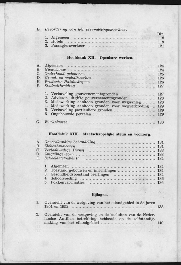 Verslag van de toestand van het eilandgebied Curacao 1951/1952 - Page 154