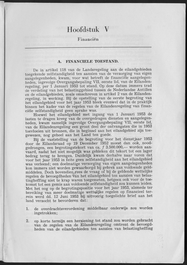 Verslag van de toestand van het eilandgebied Curacao 1953 - Page 17