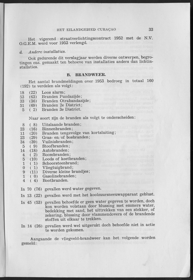 Verslag van de toestand van het eilandgebied Curacao 1953 - Page 33