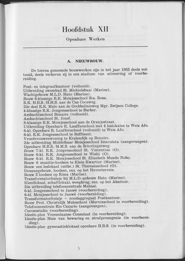 Verslag van de toestand van het eilandgebied Curacao 1953 - Page 109