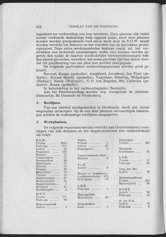Verslag van de toestand van het eilandgebied Curacao 1953 - Page 114