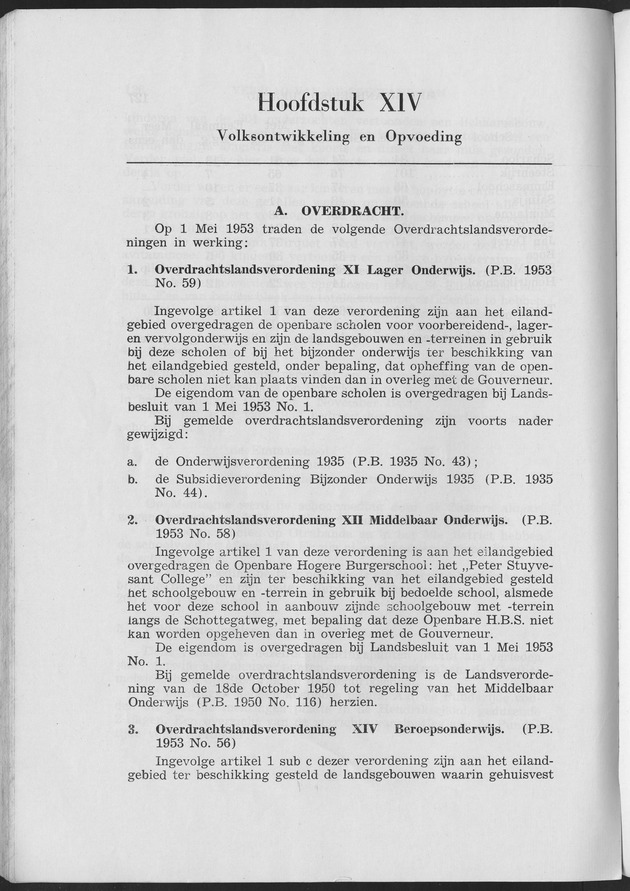Verslag van de toestand van het eilandgebied Curacao 1953 - Page 128