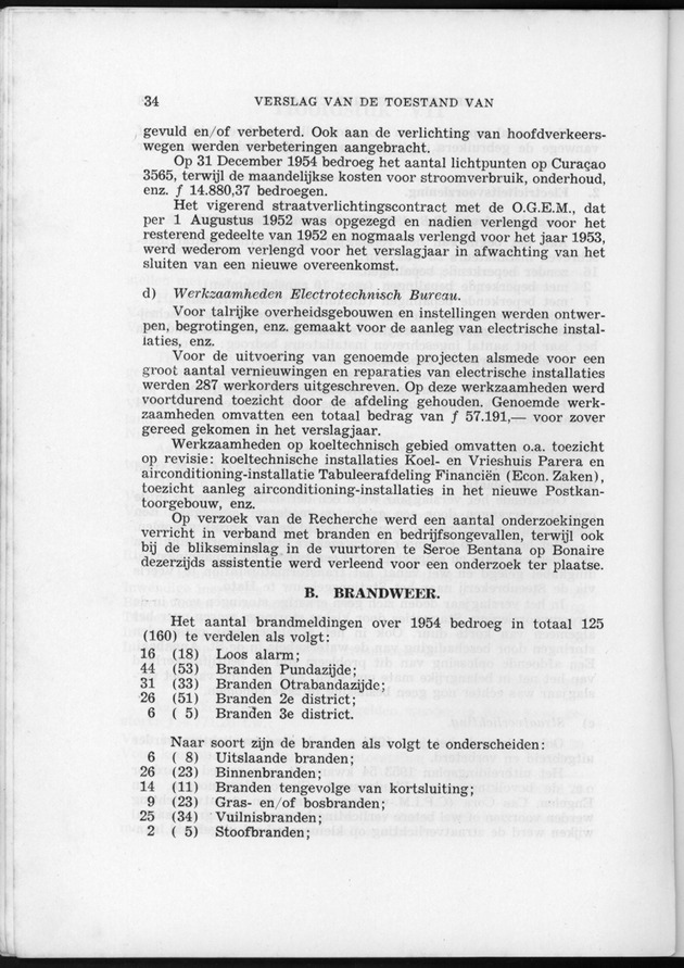 Verslag van de toestand van het eilandgebied Curacao 1954 - Page 34