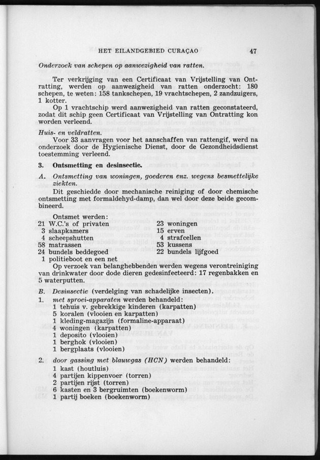 Verslag van de toestand van het eilandgebied Curacao 1954 - Page 47