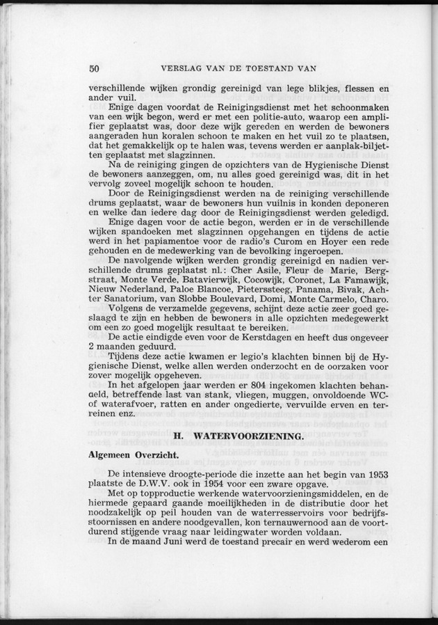 Verslag van de toestand van het eilandgebied Curacao 1954 - Page 50