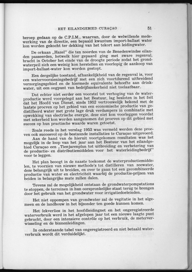 Verslag van de toestand van het eilandgebied Curacao 1954 - Page 51