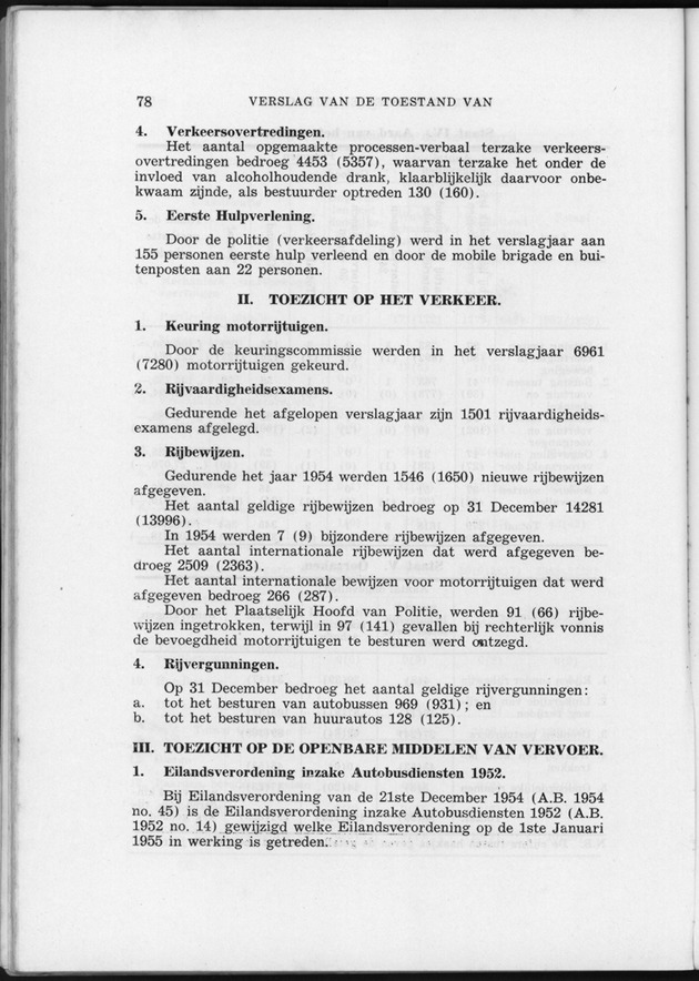 Verslag van de toestand van het eilandgebied Curacao 1954 - Page 78