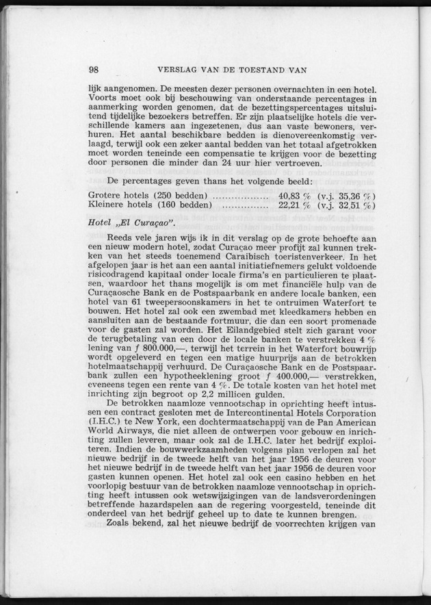 Verslag van de toestand van het eilandgebied Curacao 1954 - Page 98