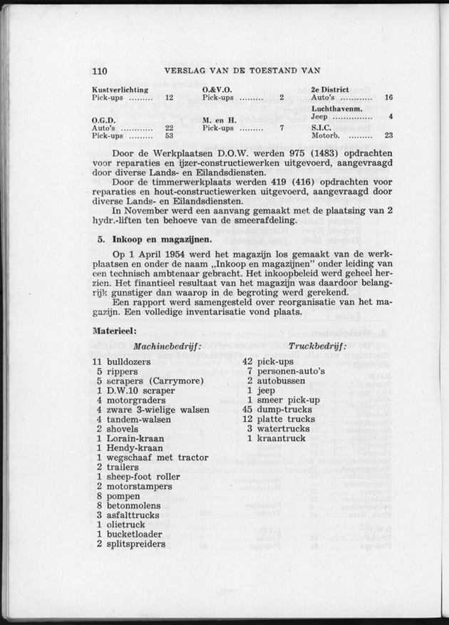 Verslag van de toestand van het eilandgebied Curacao 1954 - Page 110