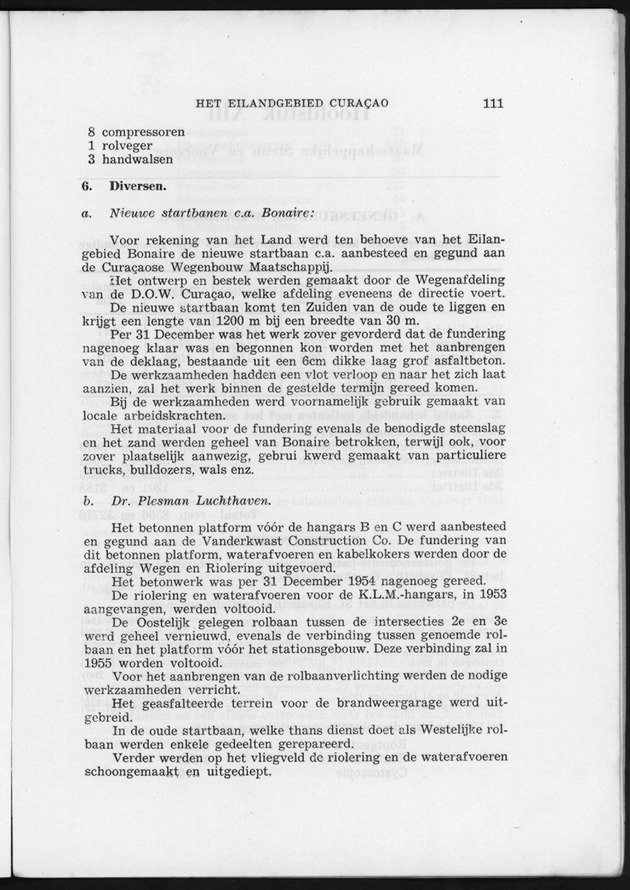 Verslag van de toestand van het eilandgebied Curacao 1954 - Page 111