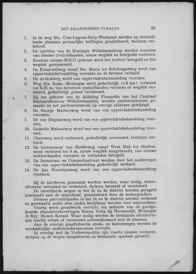 Verslag van de toestand van het eilandgebied Curacao 1955 - Page 97