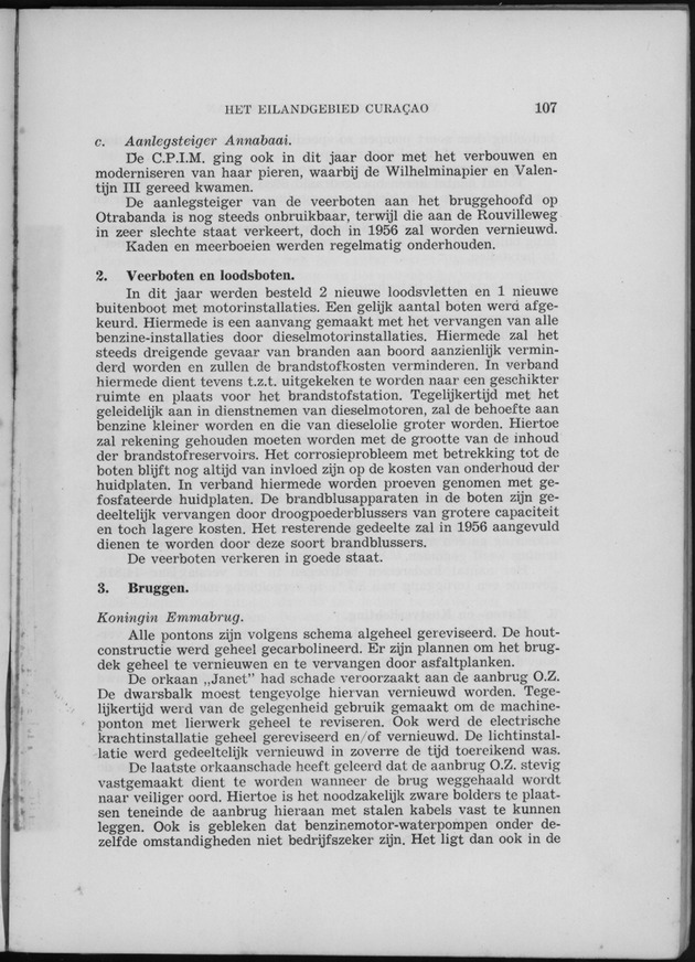 Verslag van de toestand van het eilandgebied Curacao 1955 - Page 107