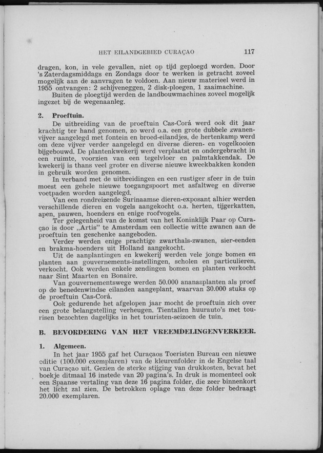 Verslag van de toestand van het eilandgebied Curacao 1955 - Page 117