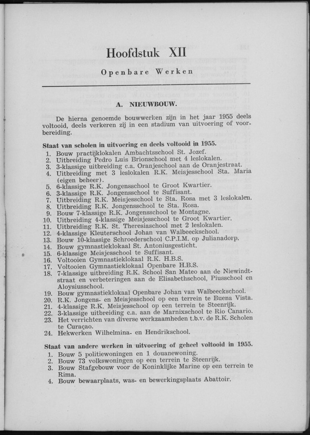 Verslag van de toestand van het eilandgebied Curacao 1955 - Page 123