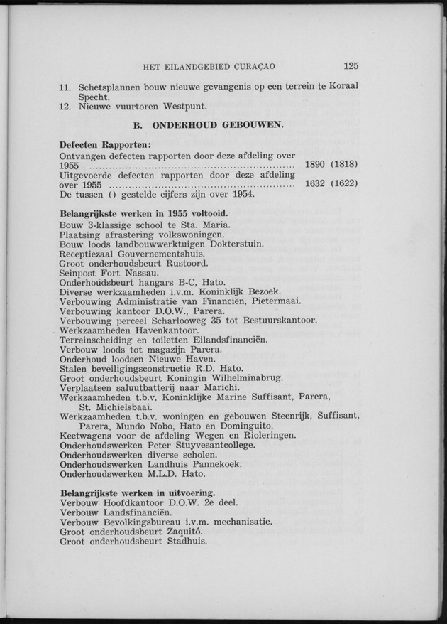 Verslag van de toestand van het eilandgebied Curacao 1955 - Page 125